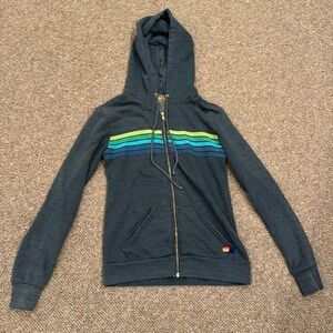Aviator Nation XS, zip up hoodie

￼